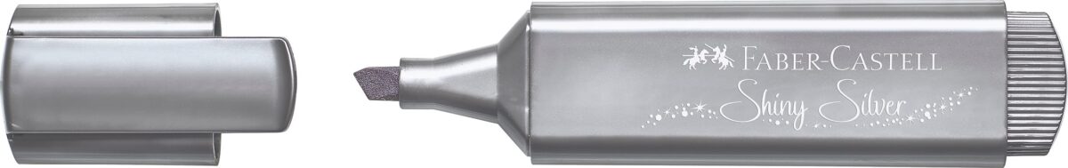 FABER-CASTELL Marker 46 Metallic 1.2-5mm 154661 glamerouse shiny silver – Hochwertig & günstig bei ShopDeca