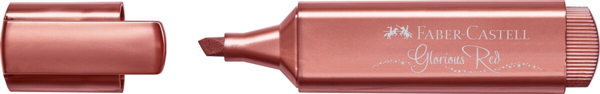 FABER-CASTELL Marker 46 Metallic 1.2-5mm 154673 glorious red – Hochwertig & günstig bei ShopDeca