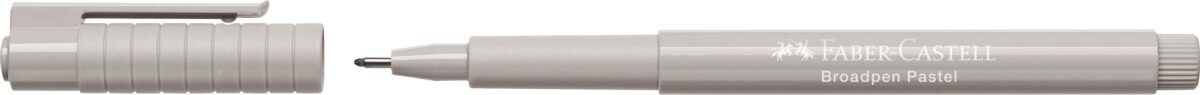 FABER-CASTELL Fineliner Broadpen 1554 0.8mm 155488 pastellgrau – Hochwertig & günstig bei ShopDeca