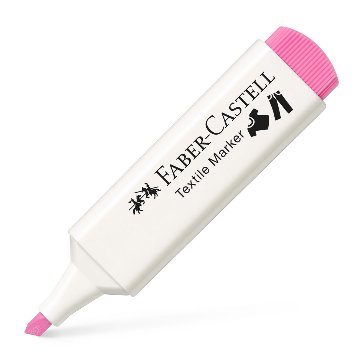 FABER-CASTELL Textilmarker 1.2-5mm 159526 babyrosa – Hochwertig & günstig bei ShopDeca