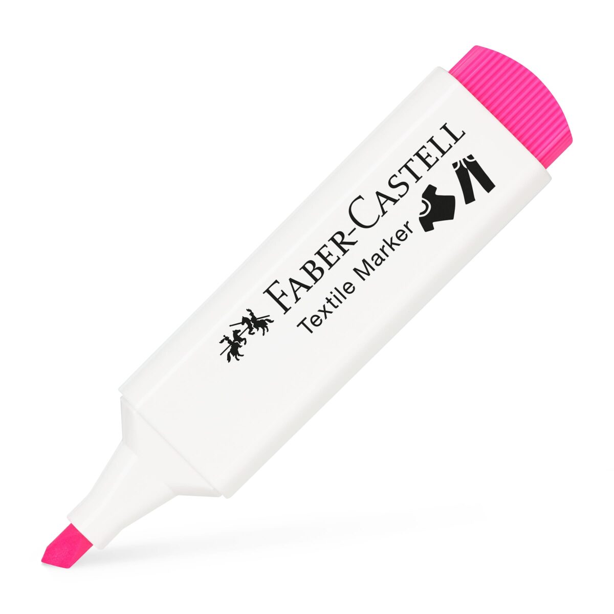 FABER-CASTELL Textilmarker 1.2-5mm 159529 neon pink – Hochwertig & günstig bei ShopDeca