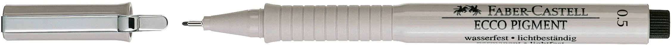 FABER-CASTELL Tintenschreiber ECCO 0,7mm 166799 Pigment, schwarz – Hochwertig & günstig bei ShopDeca