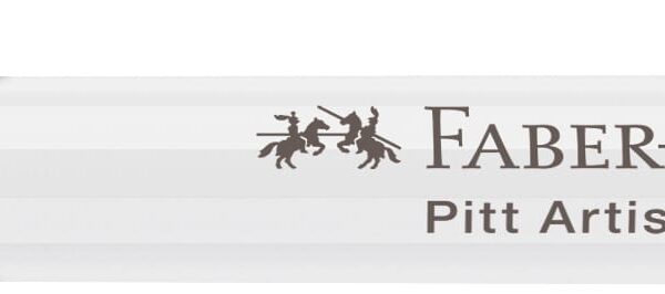 FABER-CASTELL Pitt Artist Pen Brush 2.5mm 167401 weiss