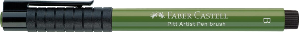 FABER-CASTELL Pitt Artist Pen Brush 2.5mm 167476 chromoxydgrün stumpf – Hochwertig & günstig bei ShopDeca