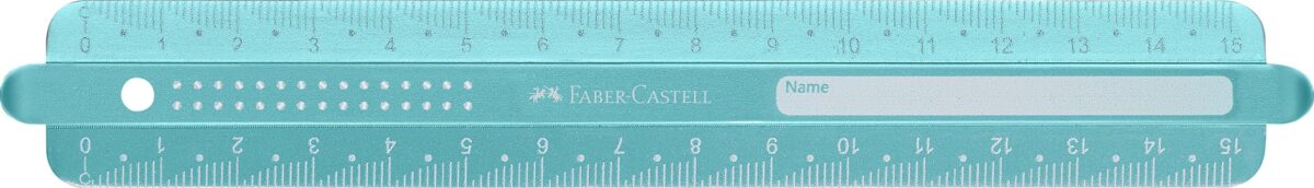 FABER-CASTELL Lineal 15cm 172015 Sparkle, bruchsicher – Hochwertig & günstig bei ShopDeca