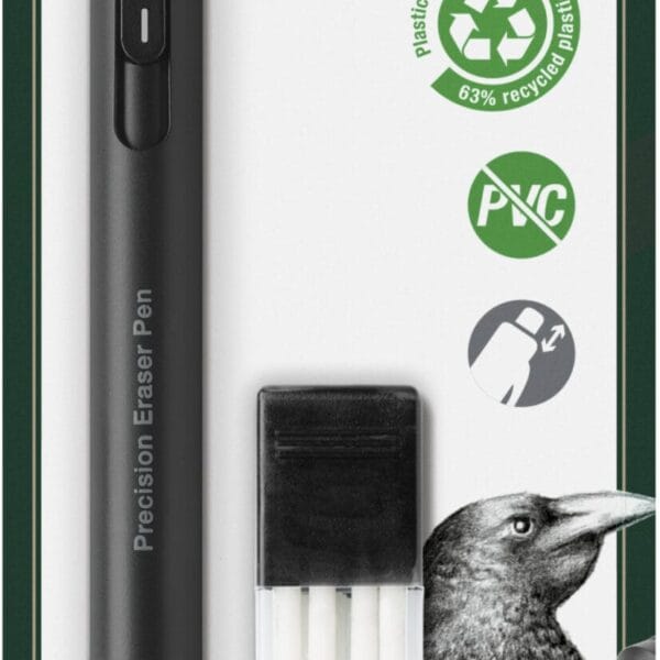 FABER-CASTELL Radierstift Precision 185610 Stift + Refill