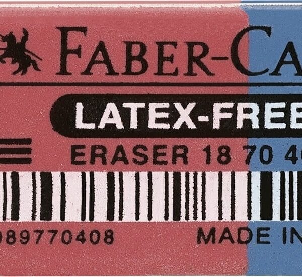 FABER-CASTELL Radierer 187040 Latex-free Tinte/Blei