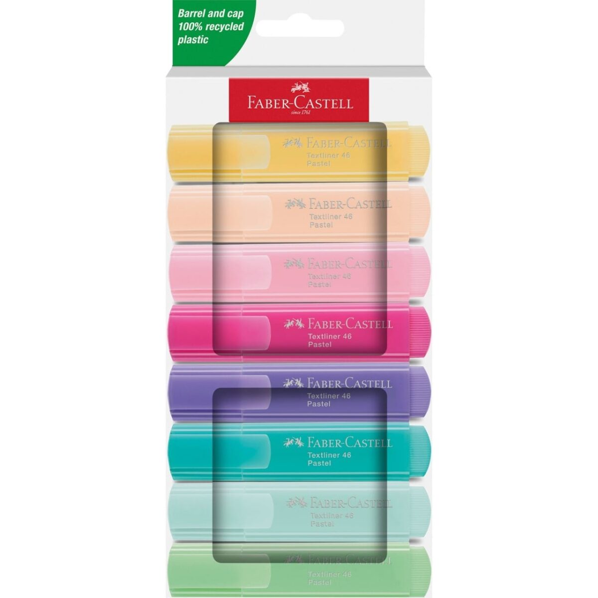 FABER-CASTELL Textmarker TL 46 254658 Pastell 8 Stück – Hochwertig & günstig bei ShopDeca