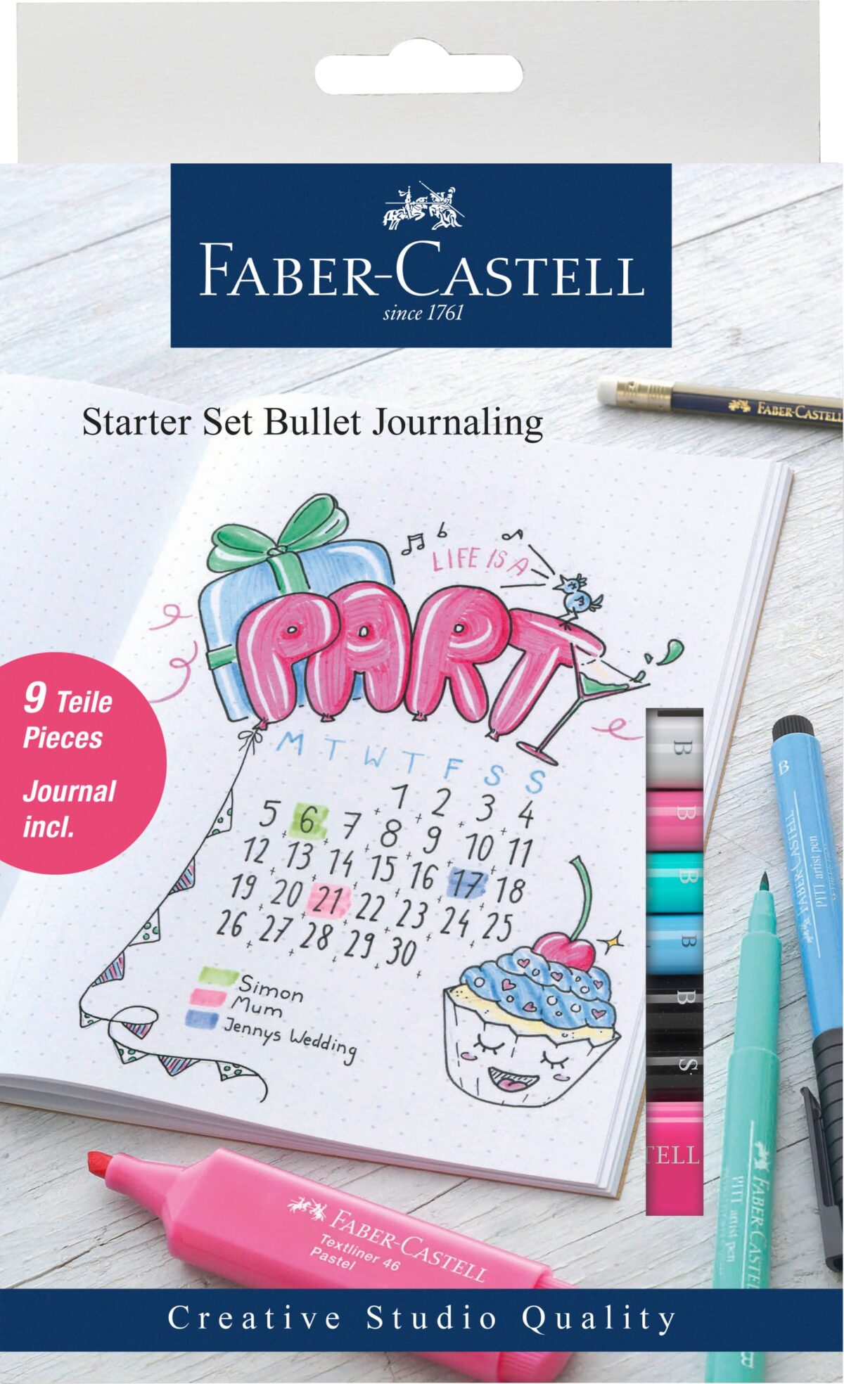 FABER-CASTELL PITT Artist Pen 267125 Starter Set Bullet Journaling – Hochwertig & günstig bei ShopDeca