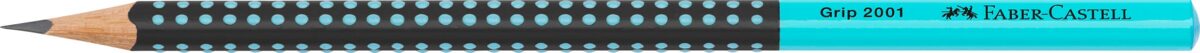 FABER-CASTELL Bleistift Grip 2001 HB 517012 Two Tone schwarz/türkis – Hochwertig & günstig bei ShopDeca