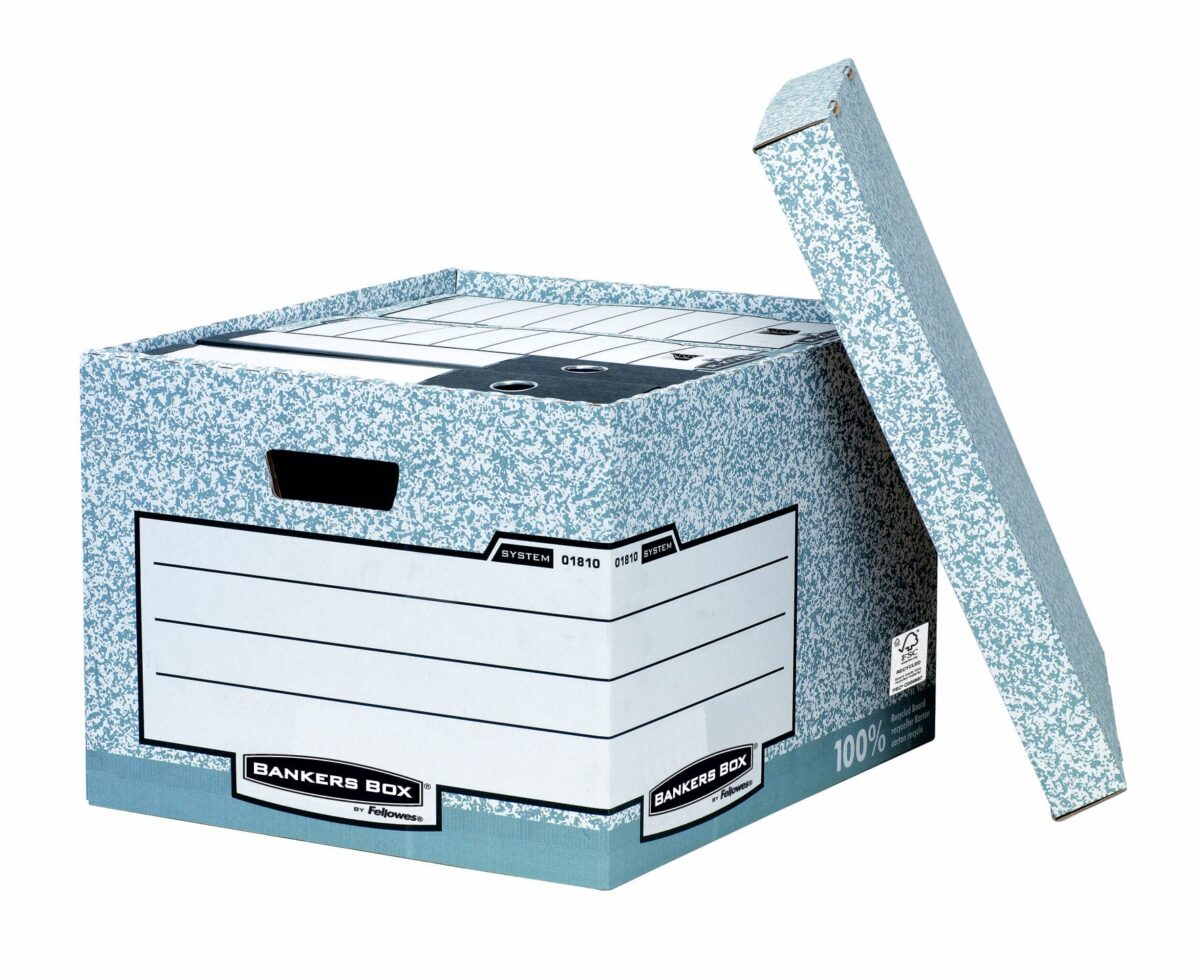 FELLOWES BankersBox grau/weiss 01810-FFEU 38x28.7x43cm – Hochwertig & günstig bei ShopDeca