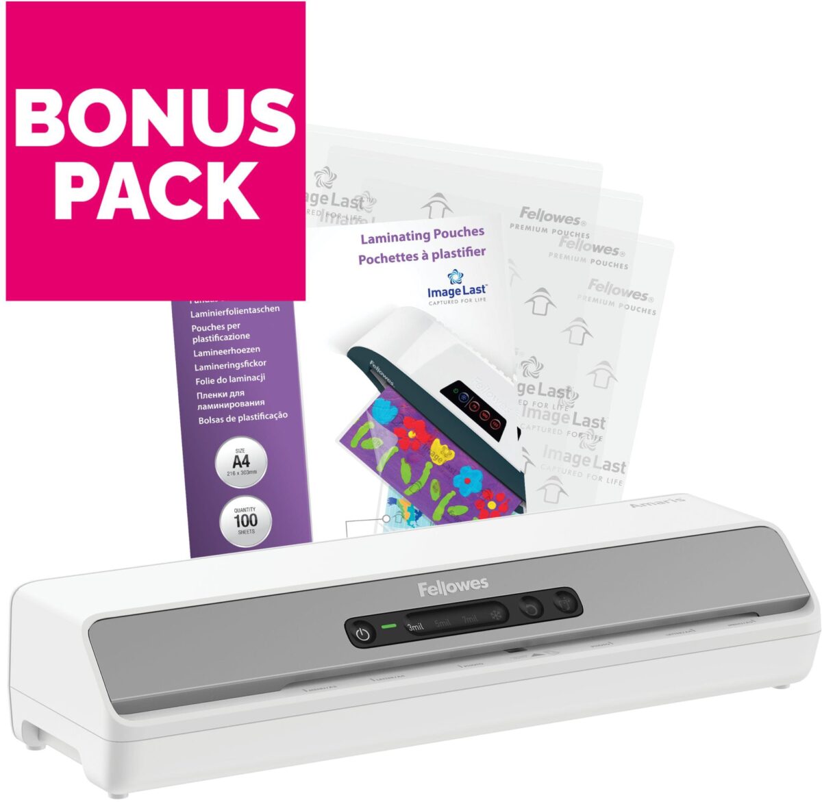 FELLOWES Laminiergerät Amaris 100016855 A3 Bundle – Hochwertig & günstig bei ShopDeca