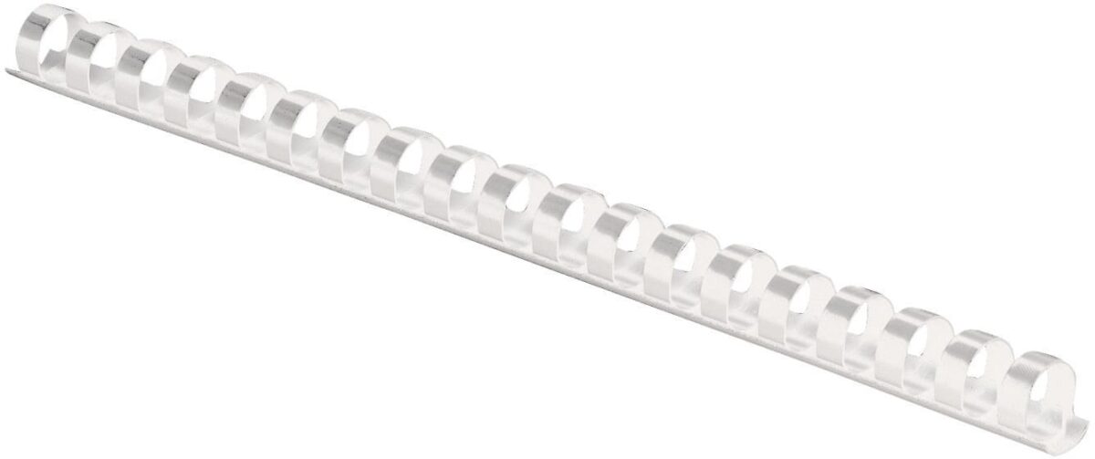 FELLOWES Plastikbinderücken 12mm A4 5331203 weiss 25 Stück – Hochwertig & günstig bei ShopDeca