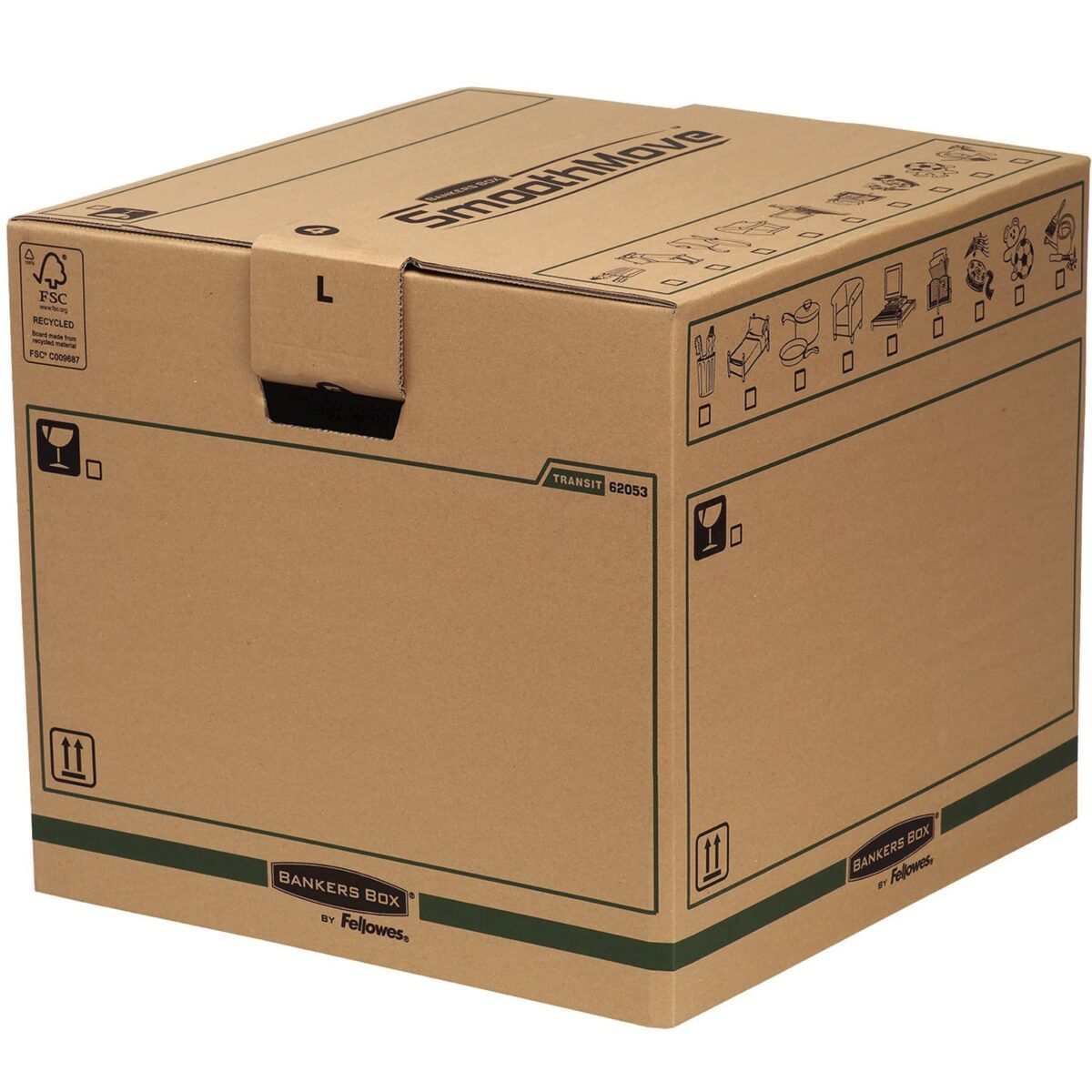 FELLOWES Umzugskarton SmoothMove 6205301 412x480x470mm – Hochwertig & günstig bei ShopDeca