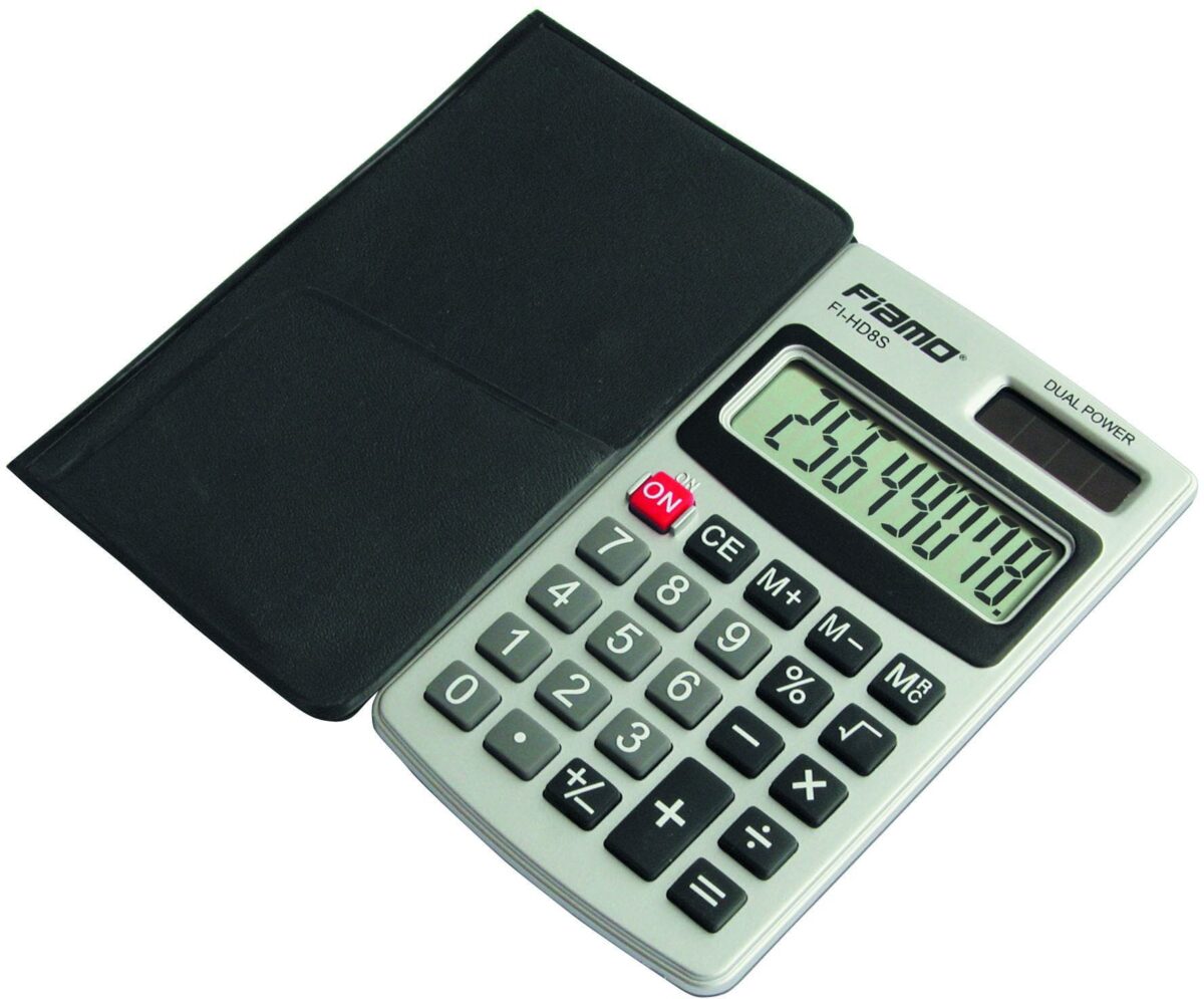 FIAMO Taschenrechner HD8S – Hochwertig & günstig bei ShopDeca