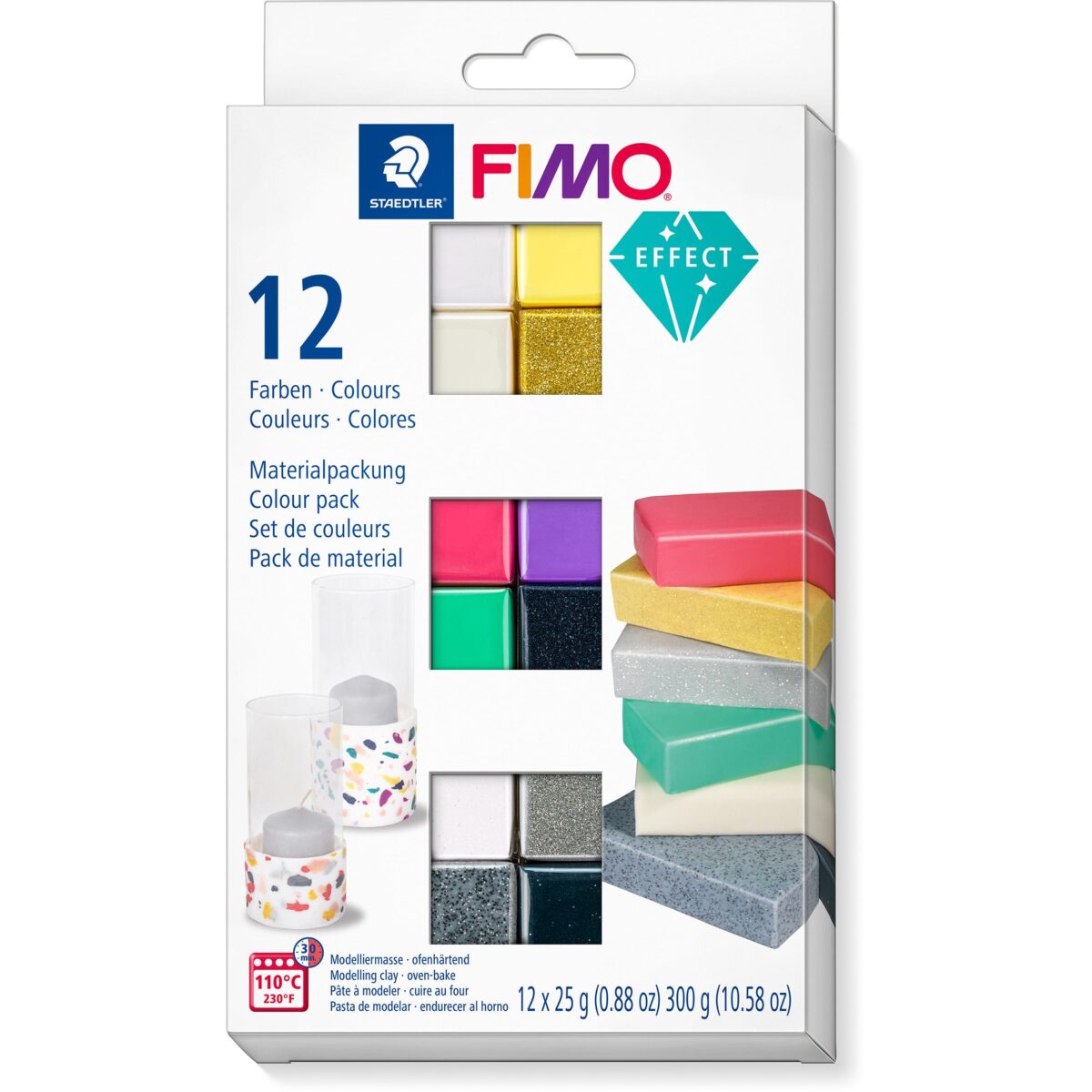 FIMO Modellierset soft 12x25g 8013C12-1 Effekt – Hochwertig & günstig bei ShopDeca