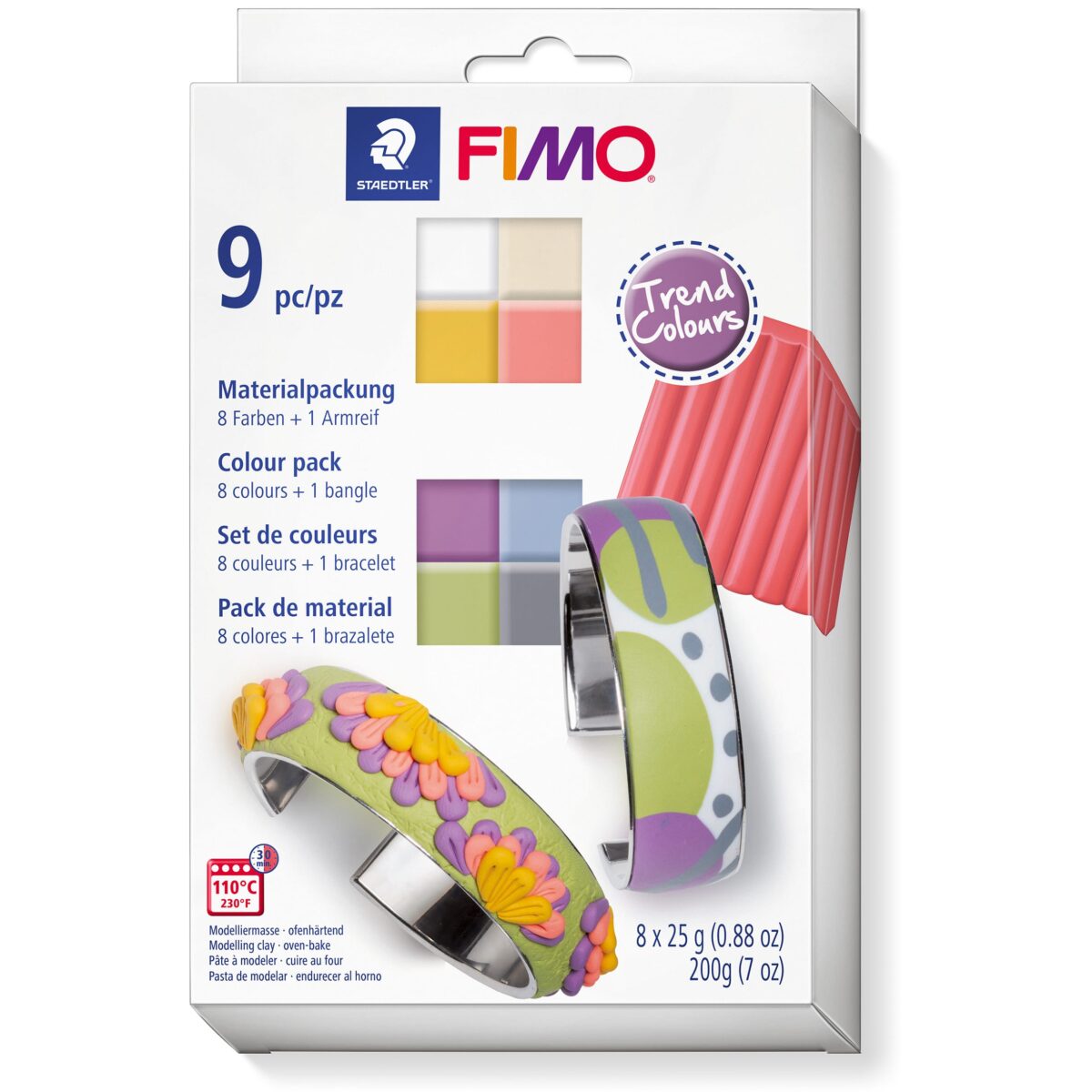 FIMO Modellierset soft 8x25g 8023C8-1P mit Armreif Trendfarben – Hochwertig & günstig bei ShopDeca