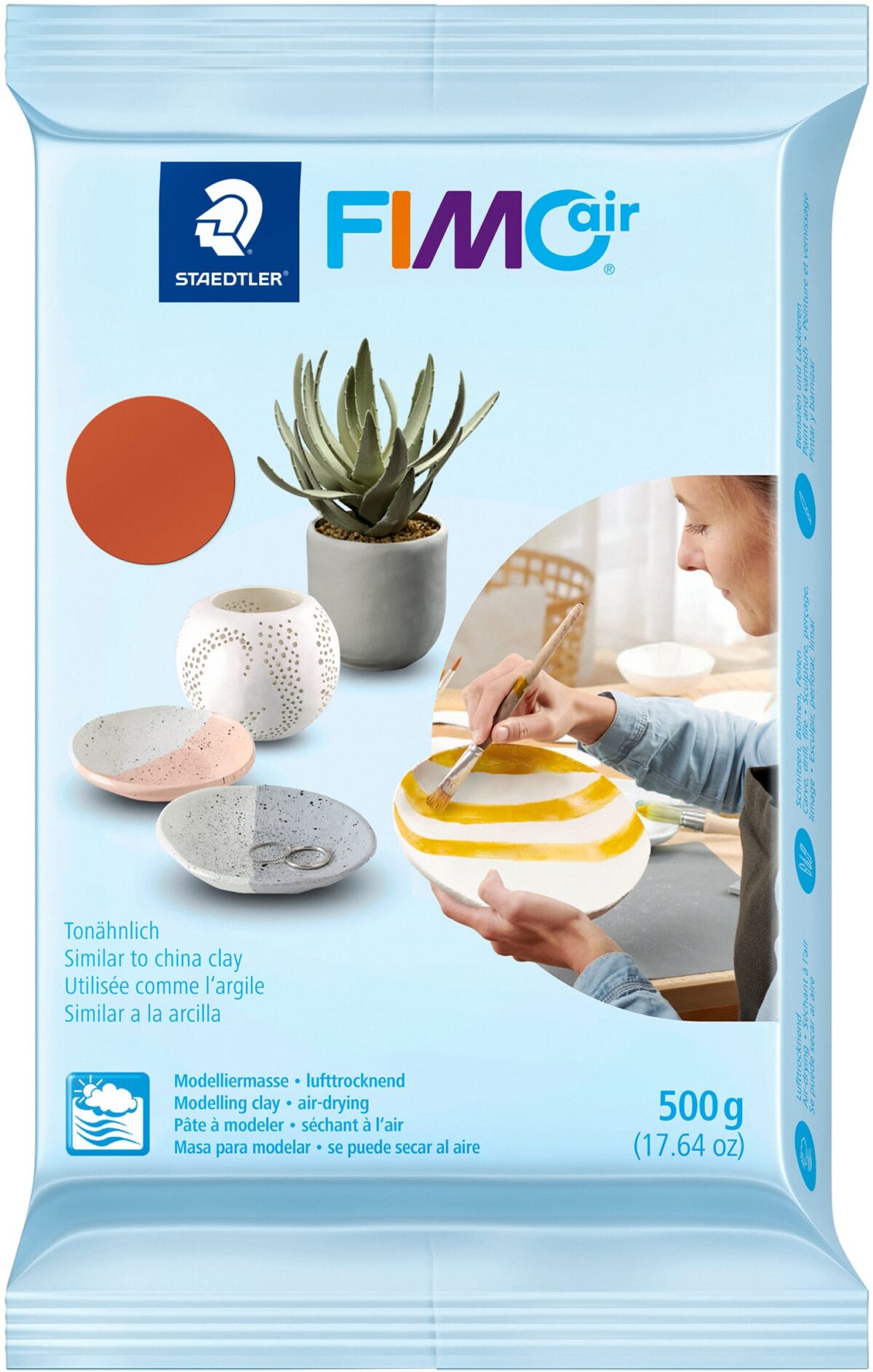 FIMO Knete Air 500g 8100-76 terracotta – Hochwertig & günstig bei ShopDeca