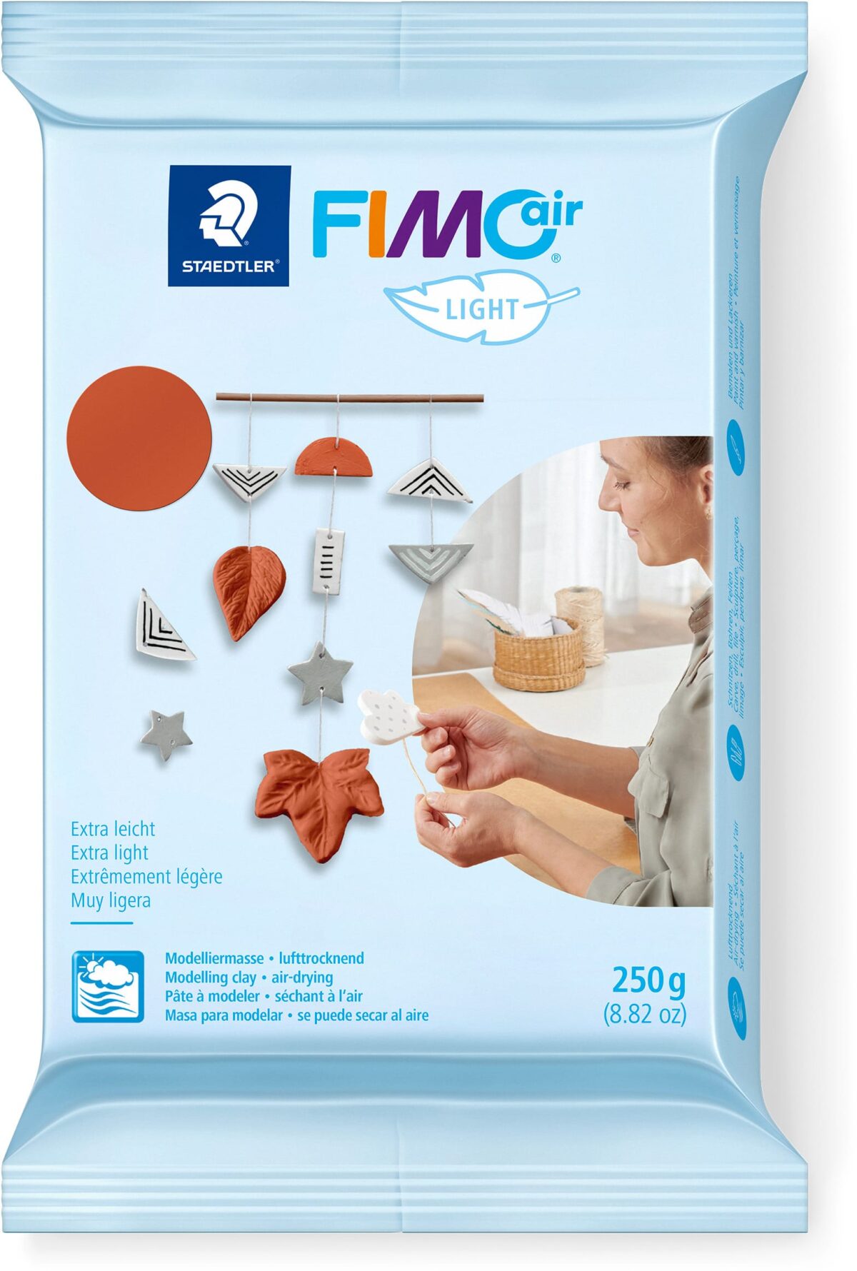 FIMO Knete Air light 250g 8131-76 terracotta – Hochwertig & günstig bei ShopDeca