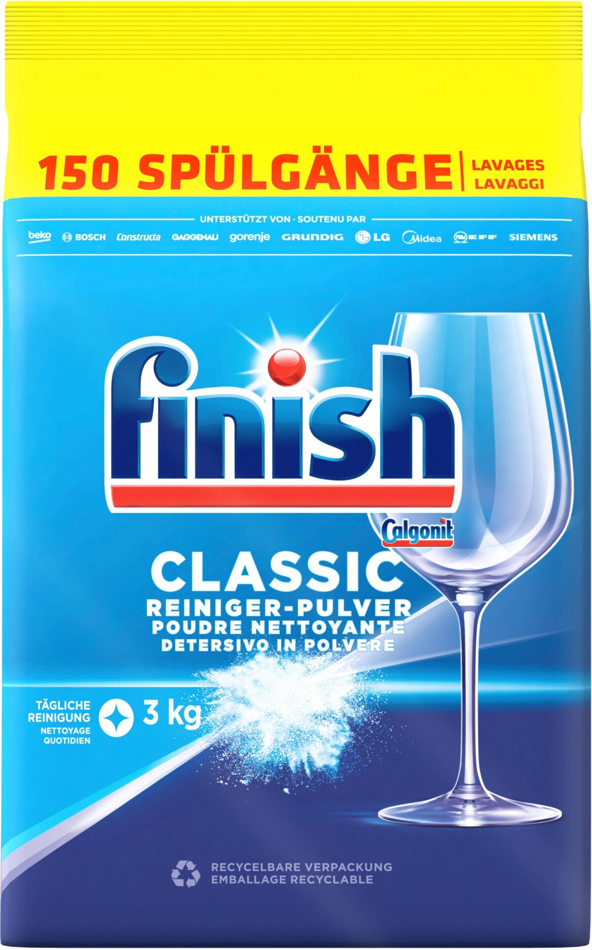 FINISH Reiniger-Pulver 3kg 3251438 Classic – Hochwertig & günstig bei ShopDeca