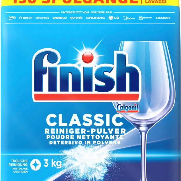 FINISH Reiniger-Pulver 3kg 3251438 Classic
