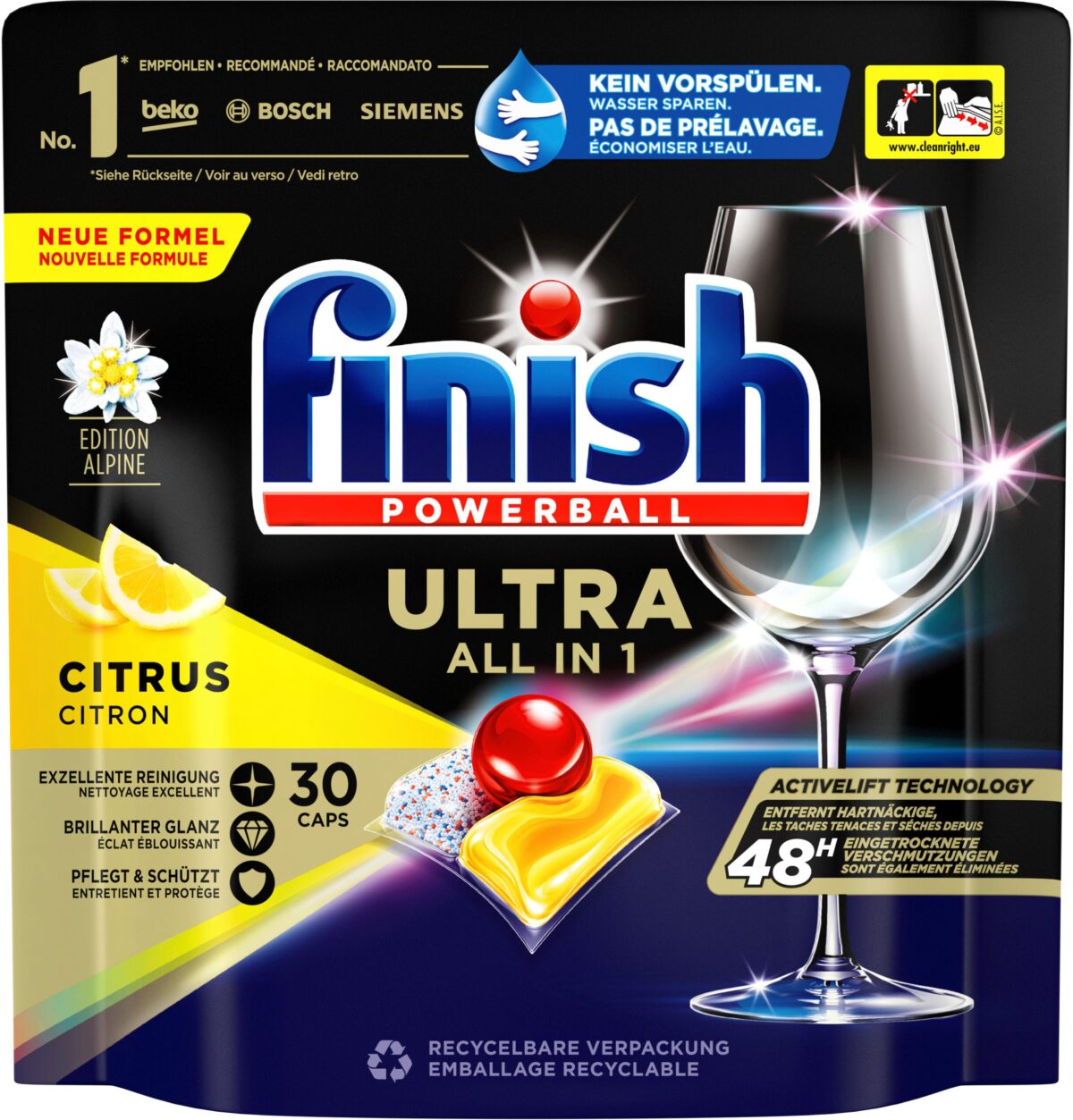 FINISH Ultra All-in-1 3286332 Citrus – Hochwertig & günstig bei ShopDeca