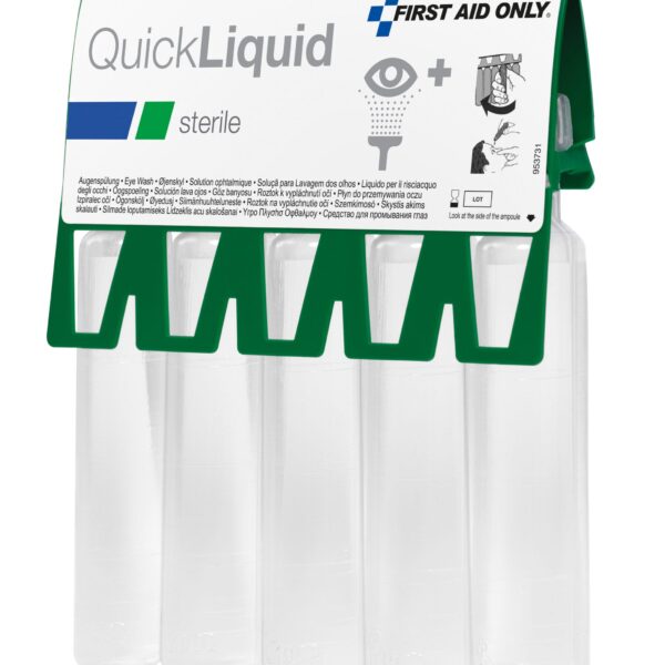 FIRST AID ONLY QuickLiquid P44009 00 Augenspüllösung 5 Stück