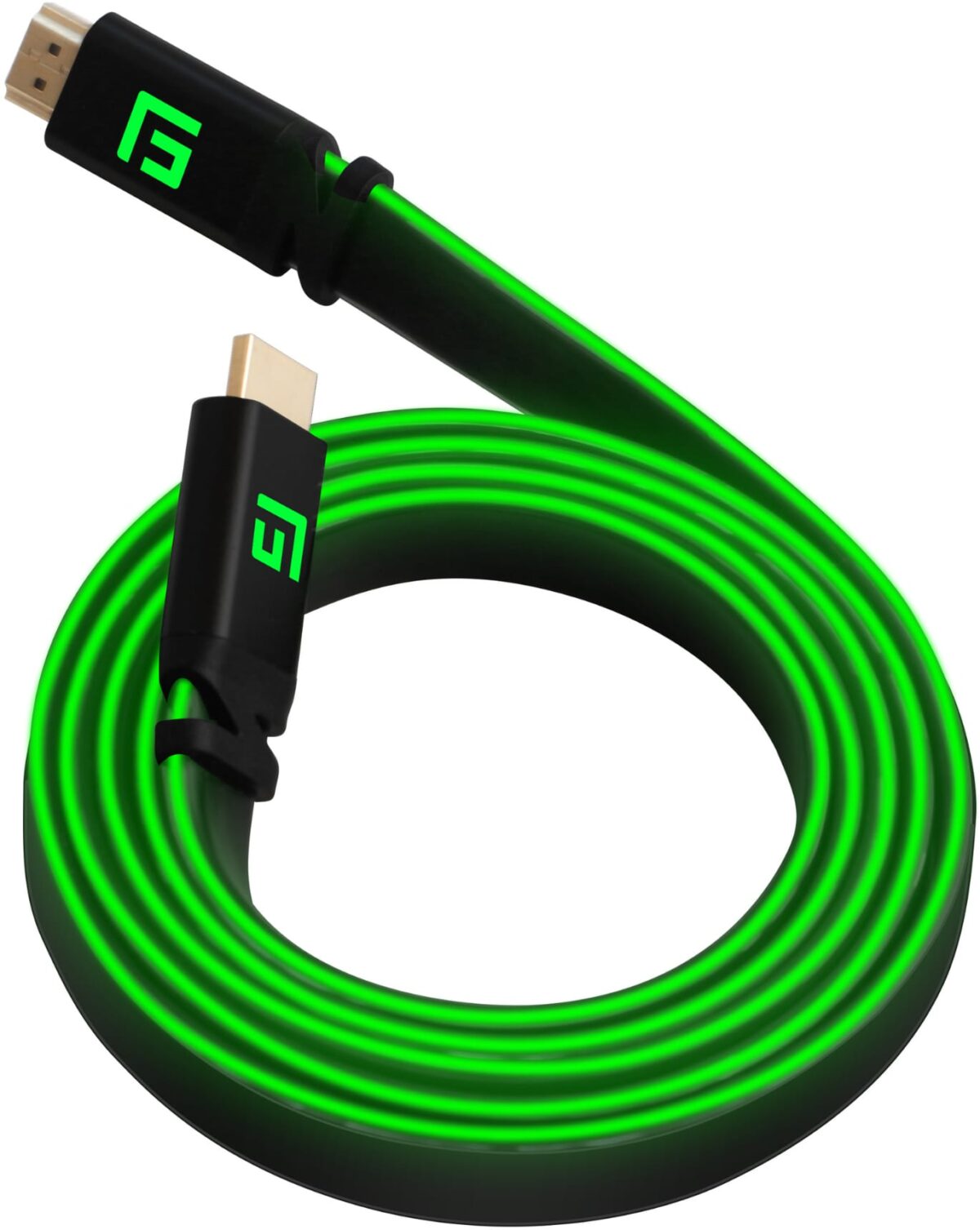 FLOAT GRIP High-Speed LED HDMI Cable FG-HDMILED-300-GREEN 3M, v2.1 Green – Hochwertig & günstig bei ShopDeca