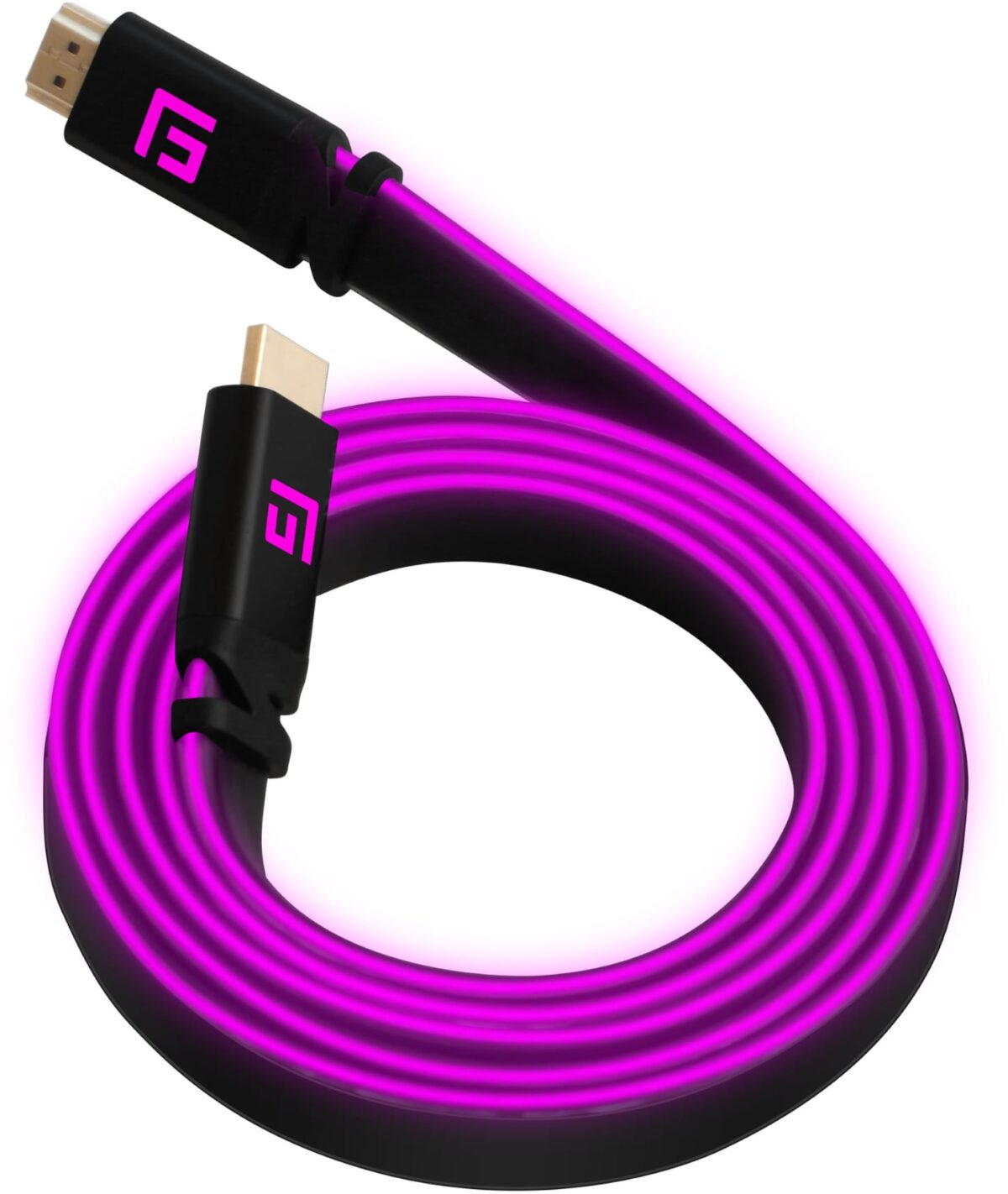 FLOAT GRIP High-Speed LED HDMI Cable FG-HDMILED-300-PINK 3M, v2.1 Pink – Hochwertig & günstig bei ShopDeca