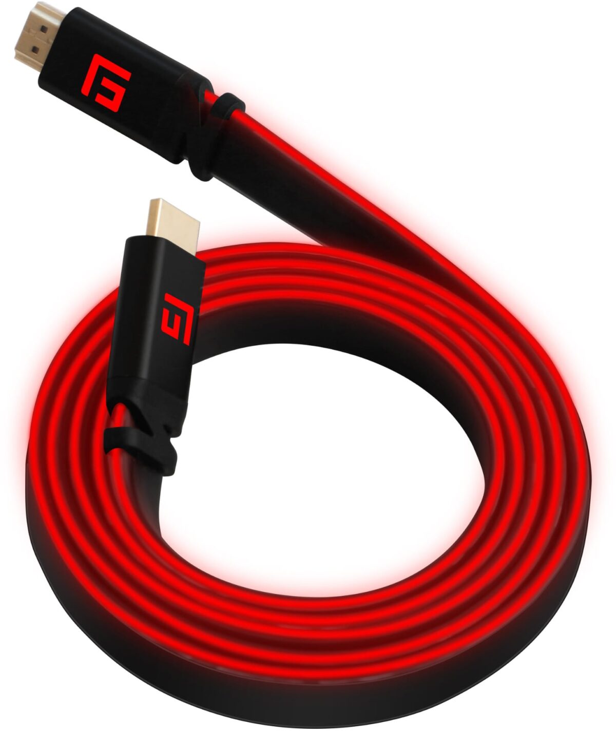 FLOAT GRIP High-Speed LED HDMI Cable FG-HDMILED-300-RED 3M, v2.1 Red – Hochwertig & günstig bei ShopDeca