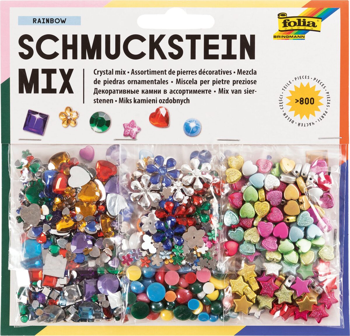 FOLIA Schmucksteine- 12419 800 Teile – Hochwertig & günstig bei ShopDeca