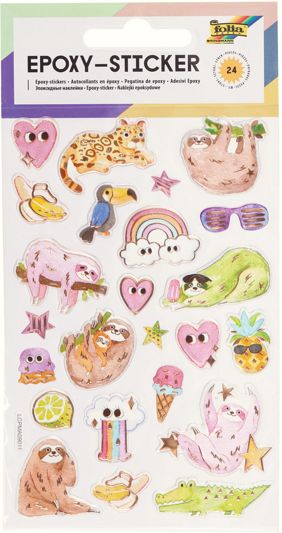 FOLIA Epoxy-Sticker 10x15cm 16301 Summer – Hochwertig & günstig bei ShopDeca