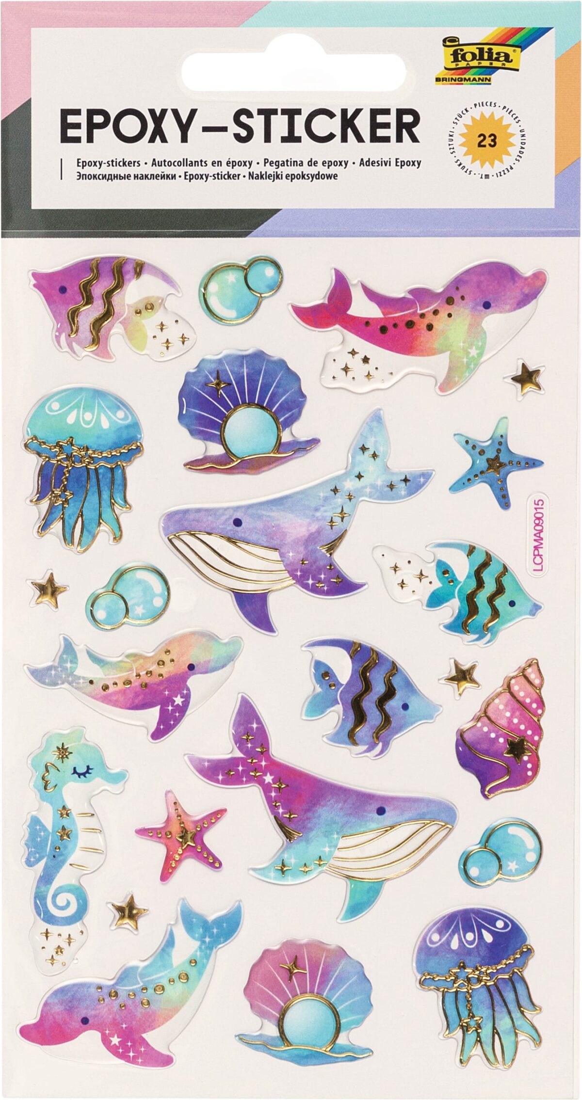 FOLIA Epoxy-Sticker 10x15cm 16302 Underwater – Hochwertig & günstig bei ShopDeca
