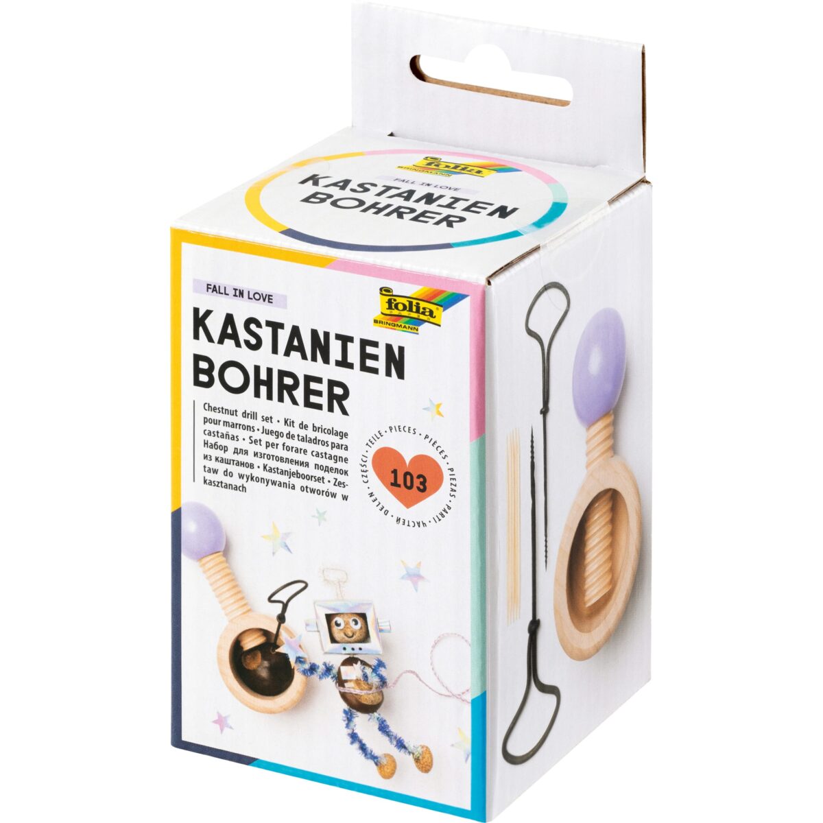 FOLIA Kastanienbohrer aus Holz 23007 Handbohrer und Zahnstocher – Hochwertig & günstig bei ShopDeca