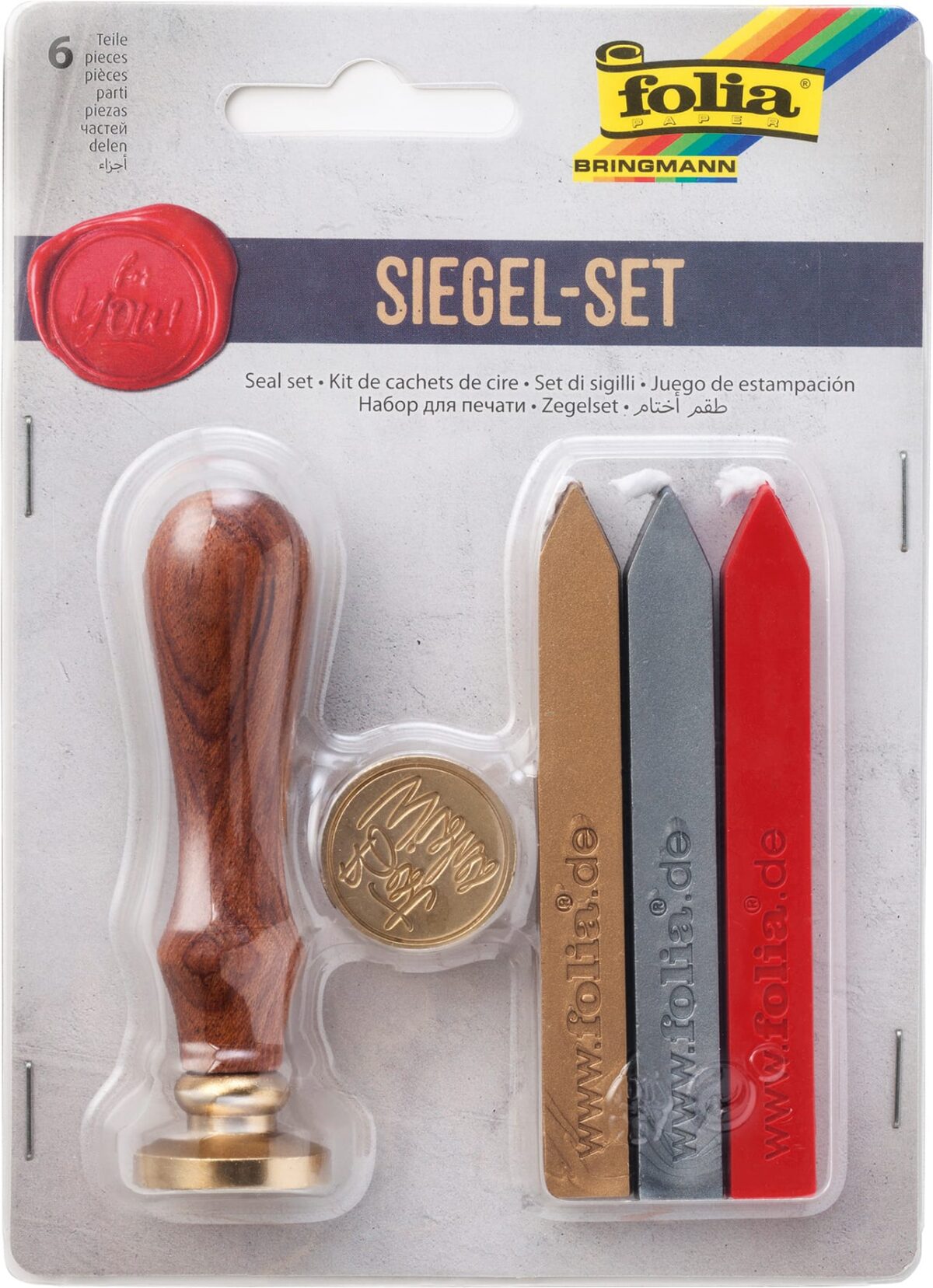 FOLIA Siegel Set inkl. 31019 Handgriff – Hochwertig & günstig bei ShopDeca