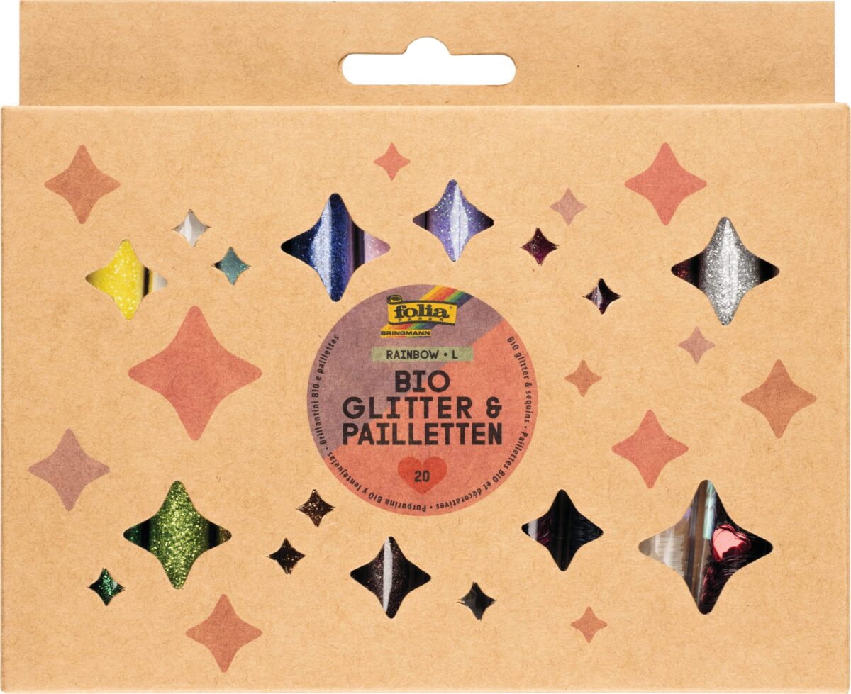 FOLIA BIO Glitzer & Pailletten L 5781 Rainbow – Hochwertig & günstig bei ShopDeca