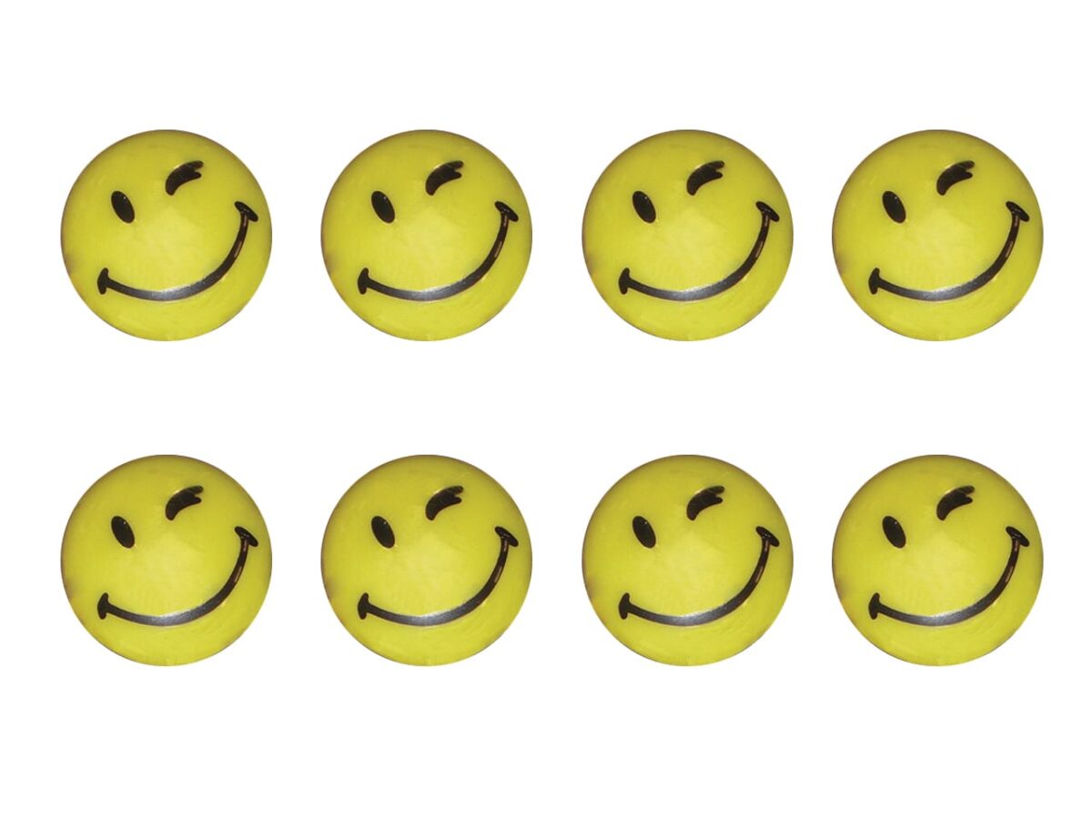 FRANKEN Magnete Smilies HM20S/8 8 Stk.gelb 20mm – Hochwertig & günstig bei ShopDeca