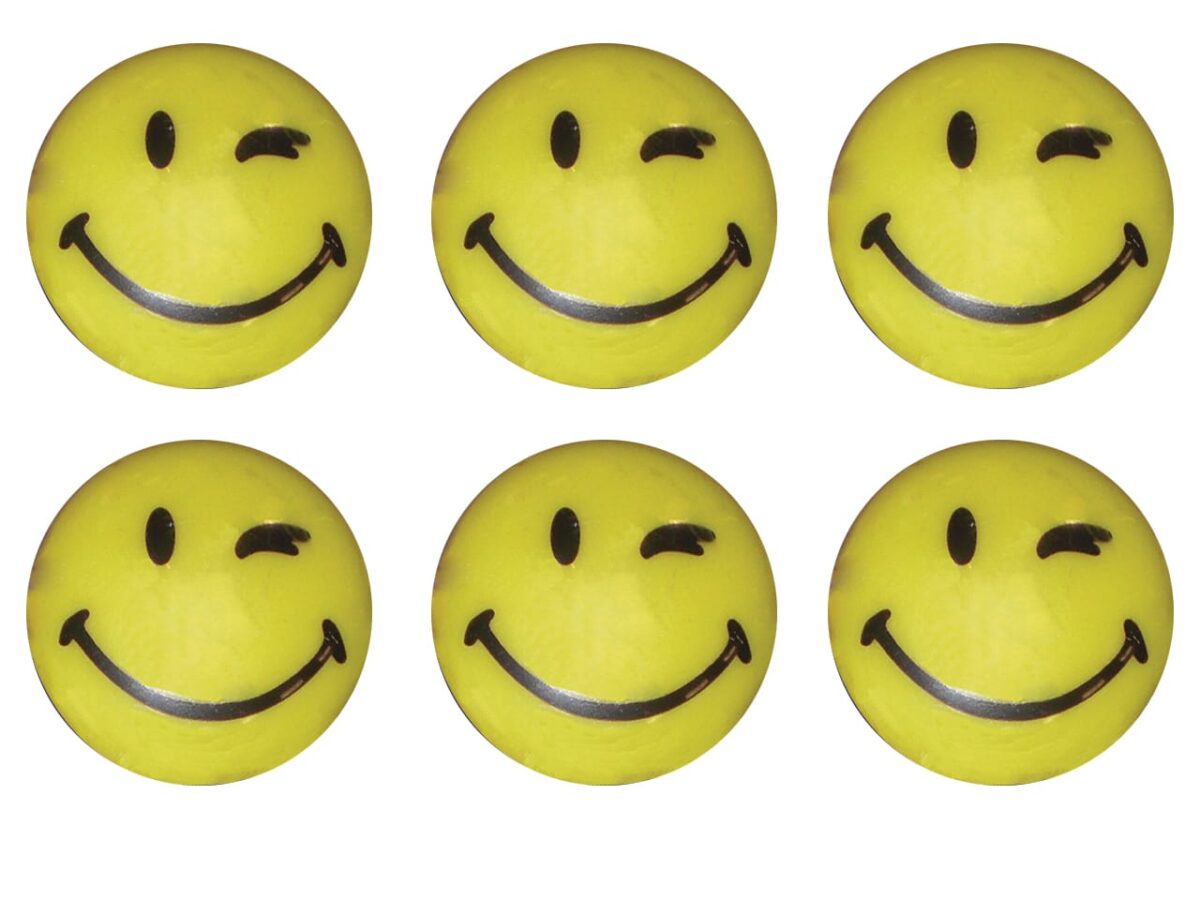 FRANKEN Magnete Smilies HM30S/6 6 Stk.gelb 30mm – Hochwertig & günstig bei ShopDeca