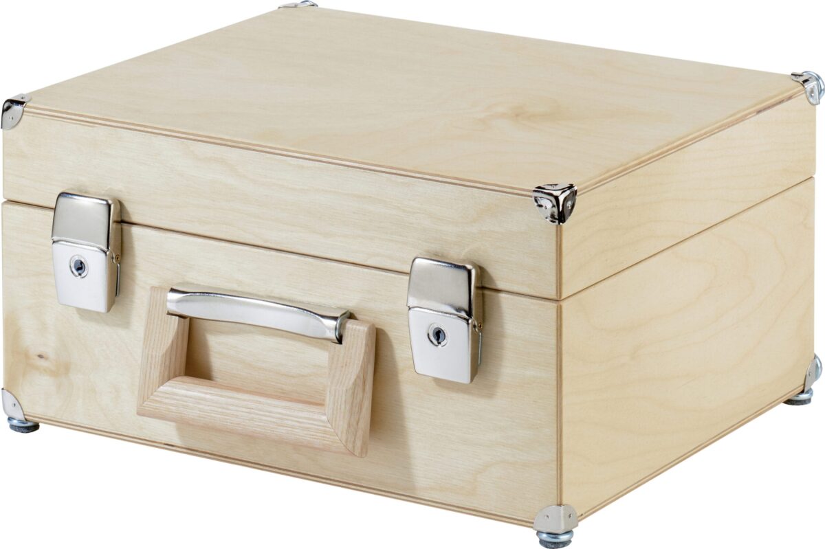 FRANKEN Moderationskoffer 35x18x27 cm UHMMKCH U-Act!Line, Birkenholz – Hochwertig & günstig bei ShopDeca