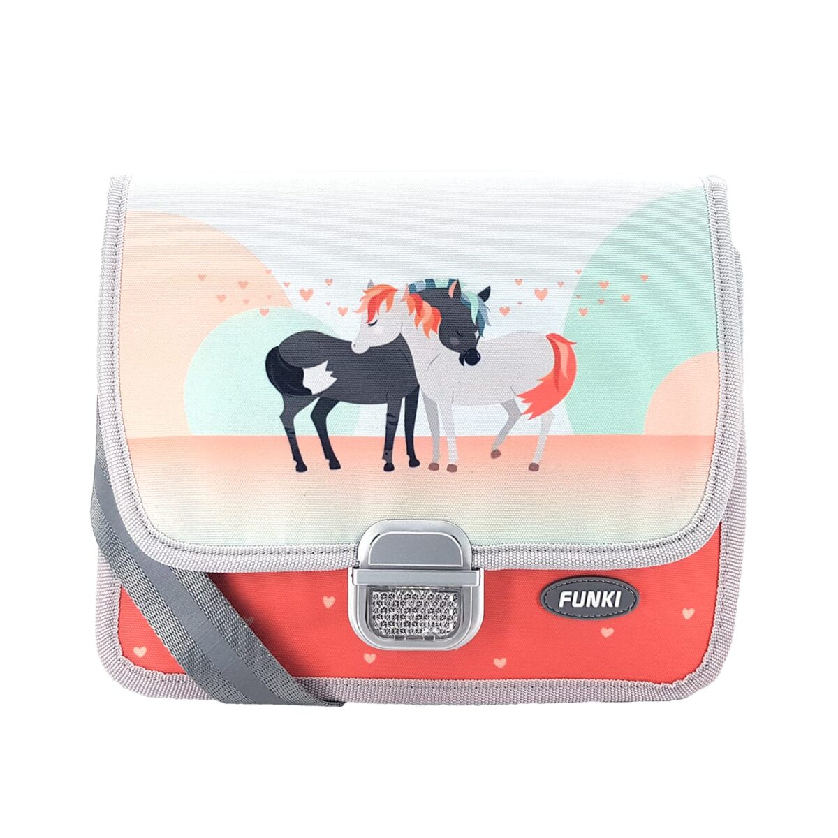 FUNKI Kindergarten-Tasche Horse Love 6020.036 multicolor 265x200x70mm – Hochwertig & günstig bei ShopDeca