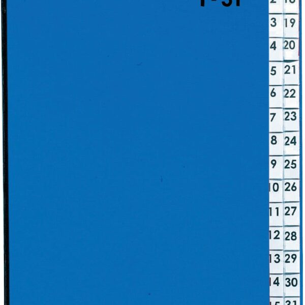 PAGNA Pultordner Color A4 24329-02 blau 1-31