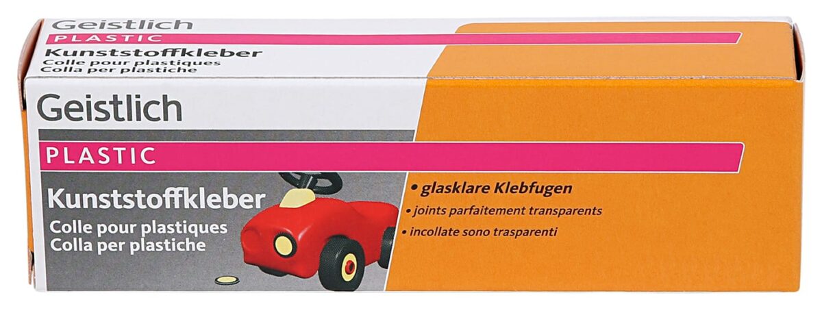 GEISTLICH Kunststoffkleber Plastic 1275.0100.11 transparent 42g – Hochwertig & günstig bei ShopDeca