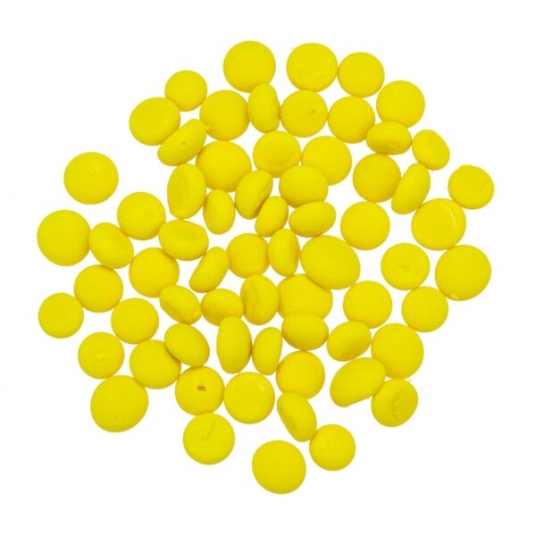 GLOREX Wachsfarbe 5g 68613210 neon gelb in Pastillenform