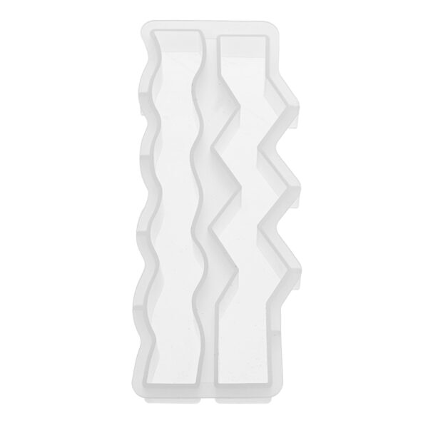 GLOREX Kerzengiessform 23x2.8x2.5cm 69732093 Welle Zickzack