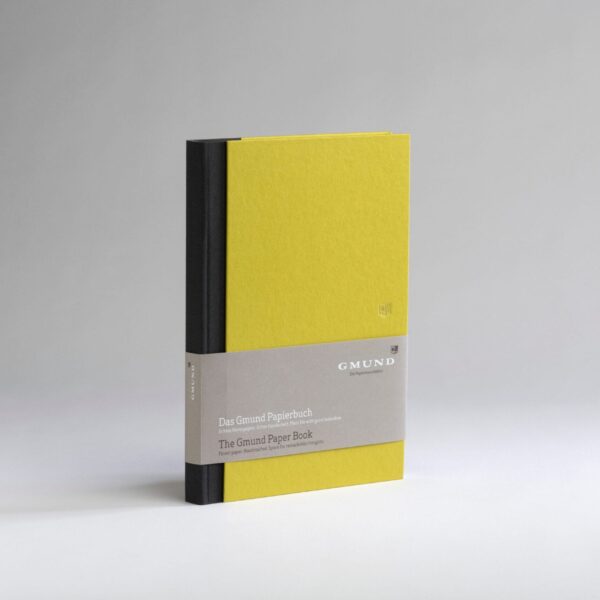 GMUND Papierbuch 17x24cm 39326 lime, dotted 160 Seiten