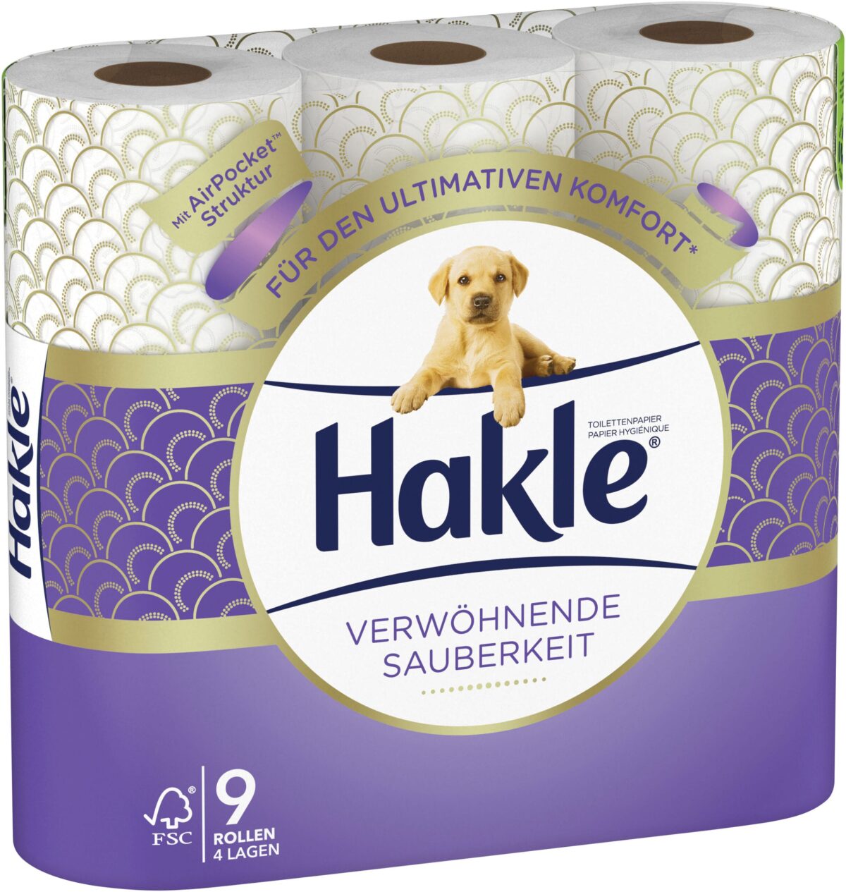 HAKLE Toilettenpapier 4161748 Verwöhnende Sauberkeit 9 Rl. – Hochwertig & günstig bei ShopDeca
