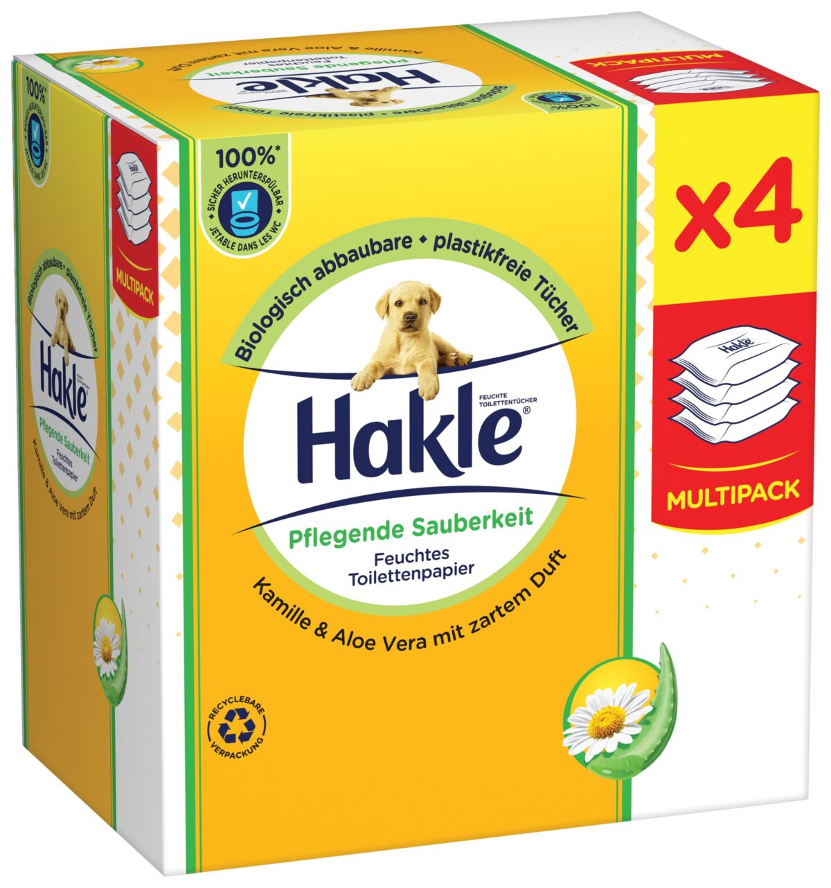 HAKLE Feuchtes Toilettenpapier 4516792 pflegende Sauberkeit 4x42 Stk. – Hochwertig & günstig bei ShopDeca