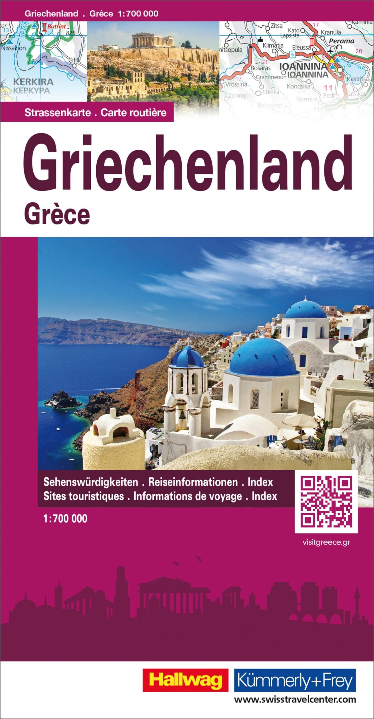 HALLWAG Strassenkarte 382830022 Griechenland 1:800'000 – Hochwertig & günstig bei ShopDeca
