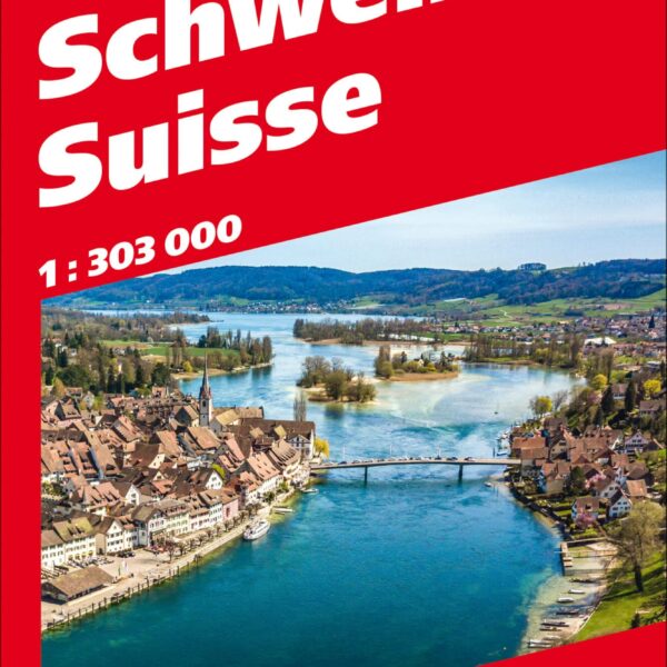 HALLWAG Strassenkarte 978-3-8283-1 Schweiz 1:303 000