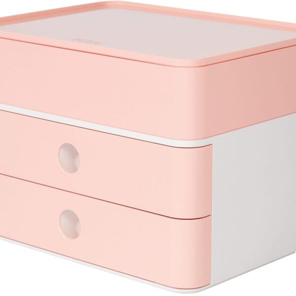HAN Schubladenbox Allison 1100-86 2 Schubladen rosa 26x19.5x19cm